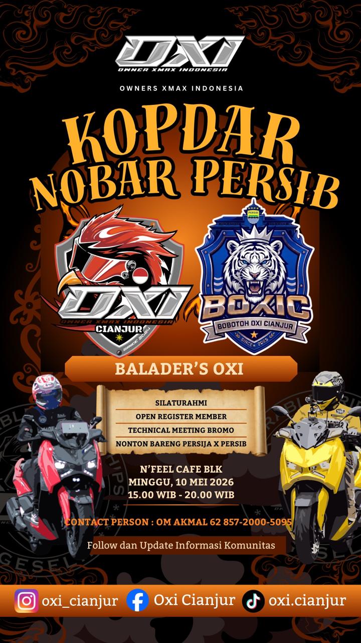 Flyer Kegiatan OXI Cianjur